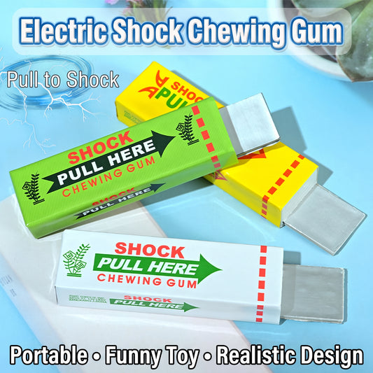 ⚡Electric Shock Joke Chewing Gums & Pens Shocking Toy Gift Gadget Prank TrickGag Funny