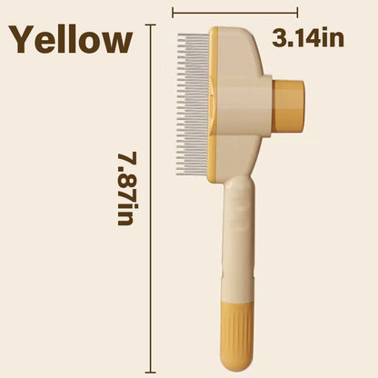 🔥3-in-1 NanoCare Pet Flea Comb Grooming Brush ☑️ Removes Fleas, Cleans Fur & Massages Skin