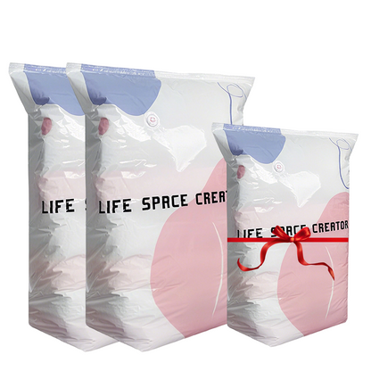🛏️No-Pump Vacuum Bags – Save 80% Space, Keep Clothes Dry & Dust-Free, for Bedding & Gear